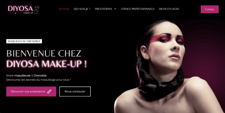 Makeup Artist Website
